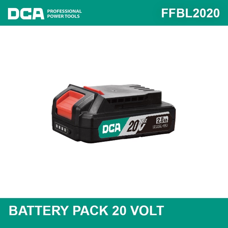 DCA FFBL2020 LITHIUM BATTERY BATERAI BATRAI 20V 2.0AH 2AH 2 AH