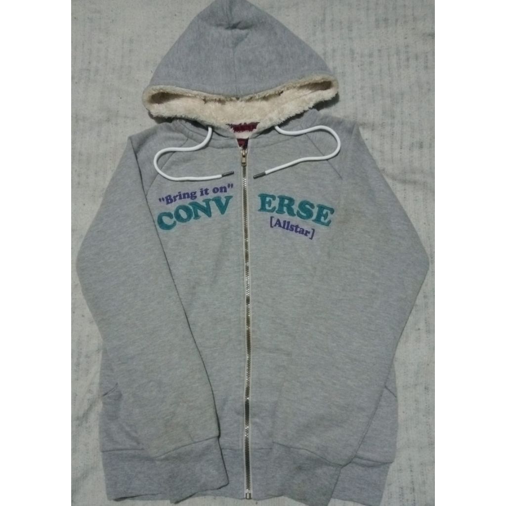 Zipper Hoodie Converse Sherpa