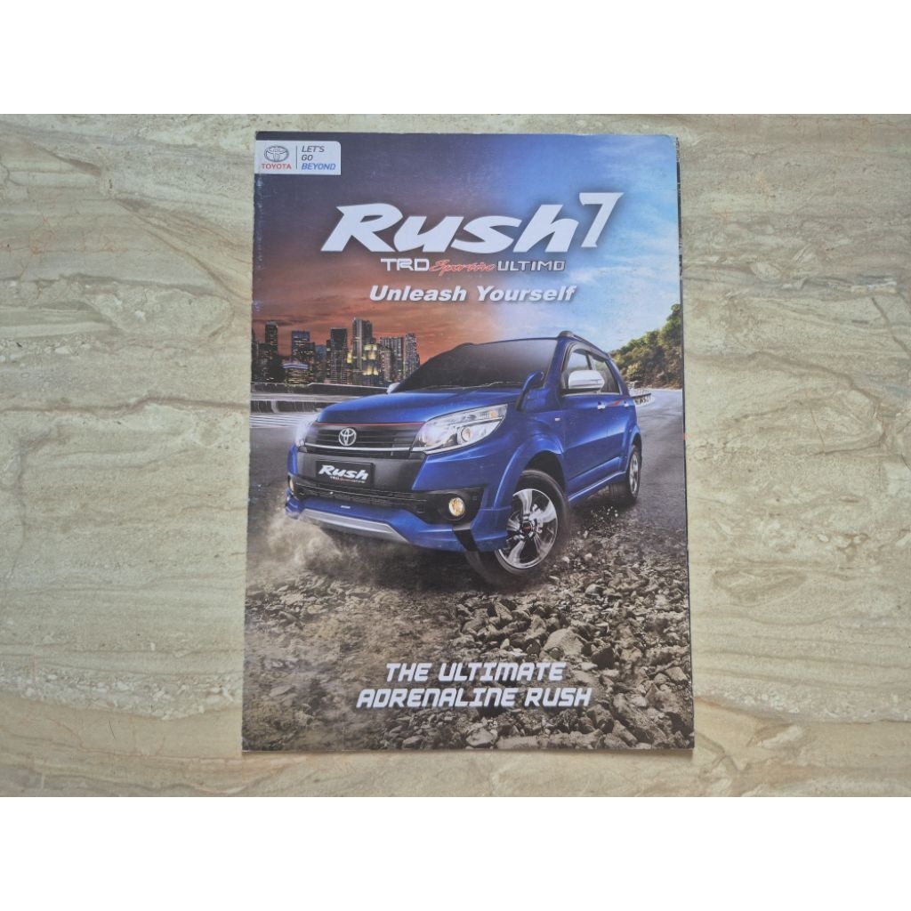 brosur katalog mobil toyota rush 2016 leaflet