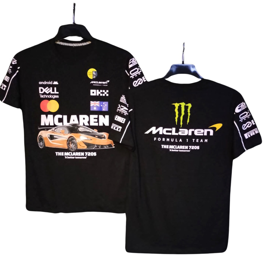 Kaos F1 McLaren Premium || Kaos Pria F1 || Kaos F1 Premium.