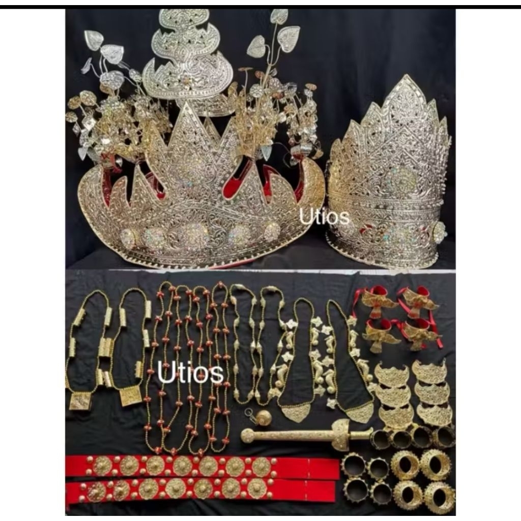 SIGER LAMPUNG LENGKAP WARNA GOLD