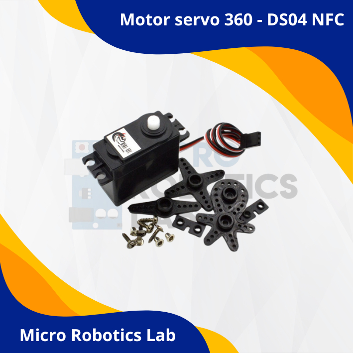 Motor servo 360 - DS04 NFC