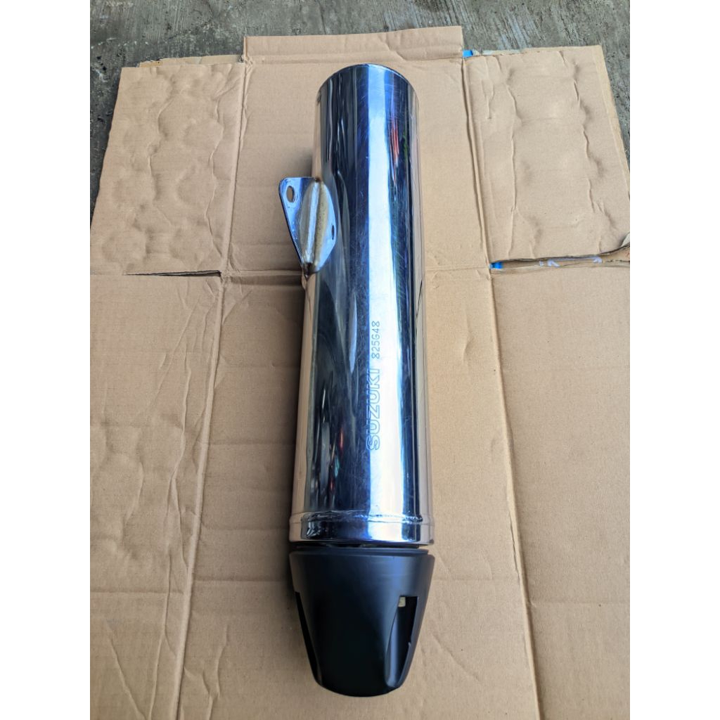 Silincer knalpot standar Suzuki Satria Fu original copotan