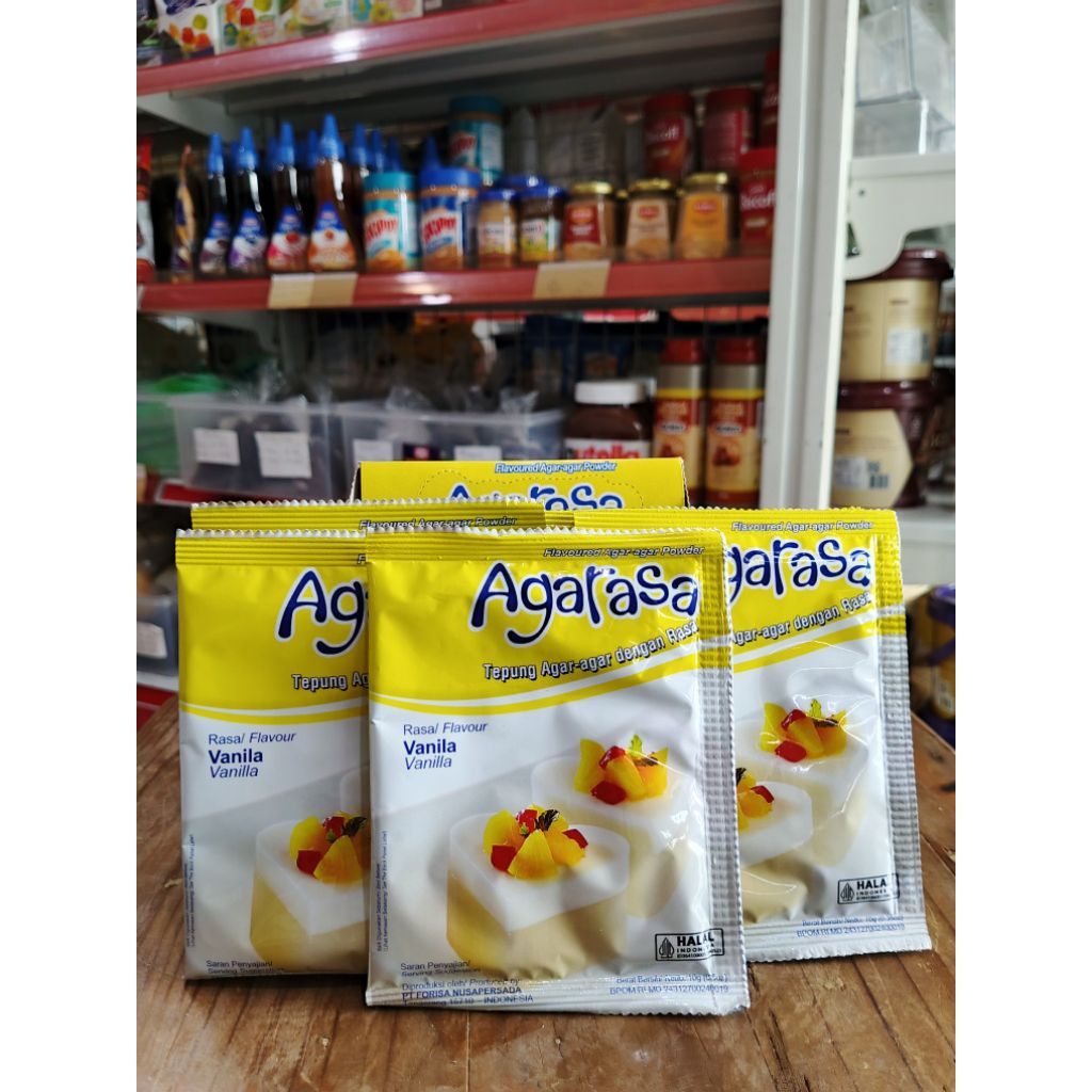 Agarasa Rasa Vanila Kemasan 10gr