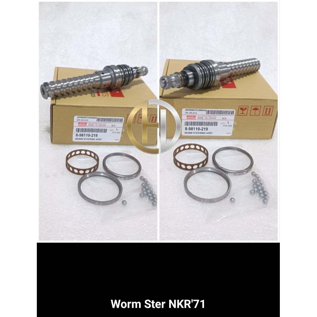 WORM STER PINION STERING NKR 66 NKR 71