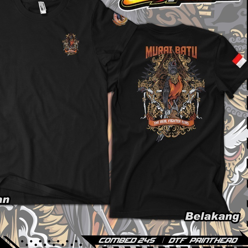 Kaos Murai Batu Baju burung Konten kacer cendet cucak ijo