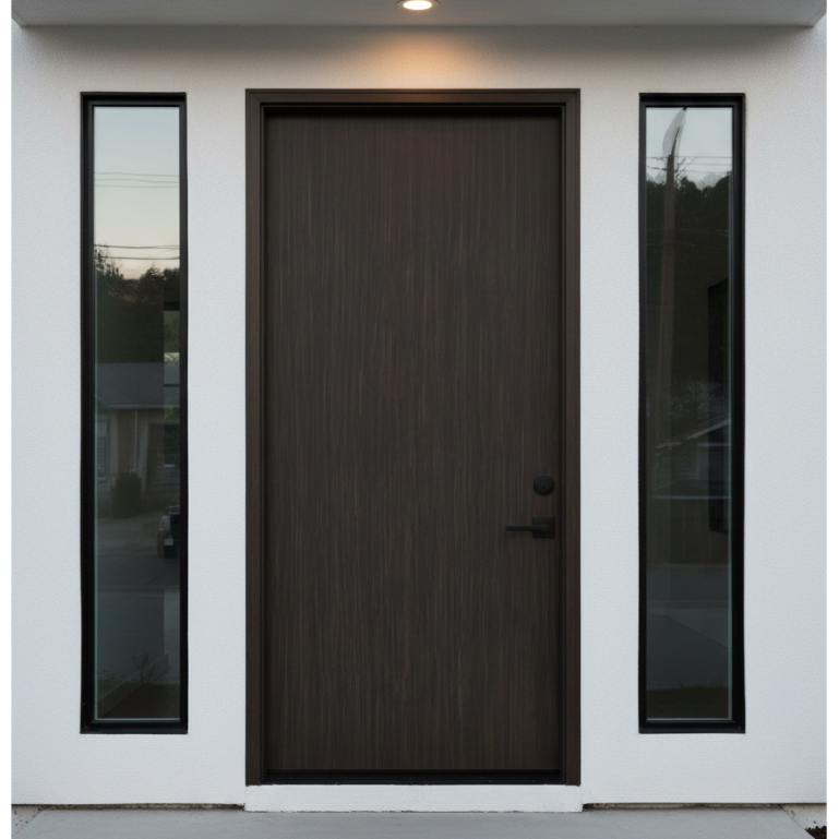 Daun Pintu Minimalis Modern HPL Custom Motif