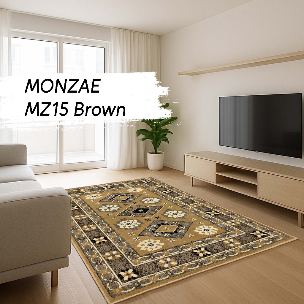 KARPET MIRZAE 210 X 300 MZ15 BROWN