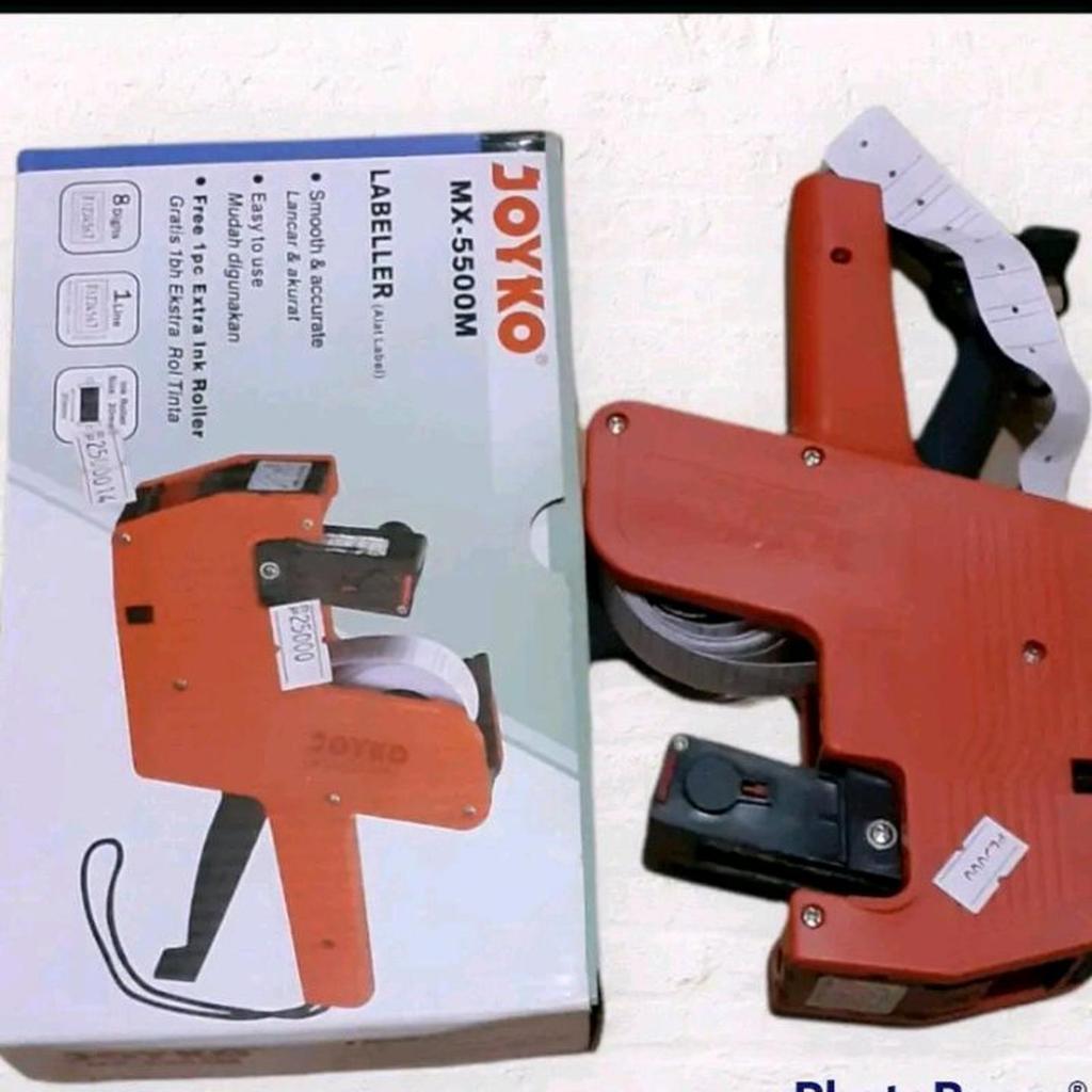 Alat Bandrolan Lebel Harga Tempelan Harga Price JOYKO MX-5500M Cap harga. Labeller