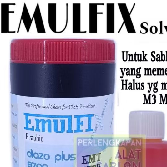 EMULFIX AFDRUK SOLVENT BASED 8700 BLUE SABLON 1KG