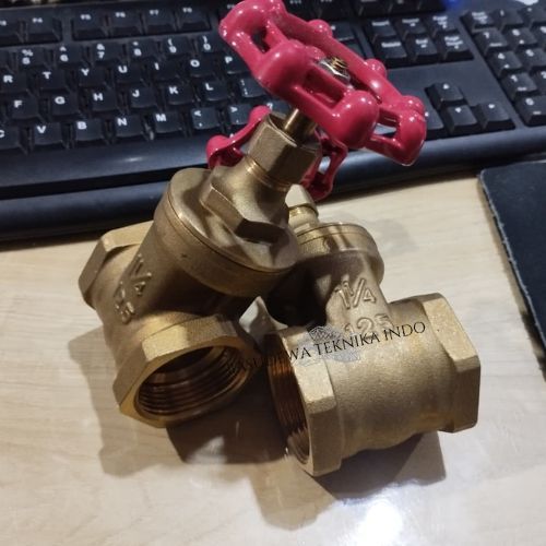 KITZ GATE VALVE KUNINGAN 1 1/4" / GATE VALVE 1 1/4" KITZ