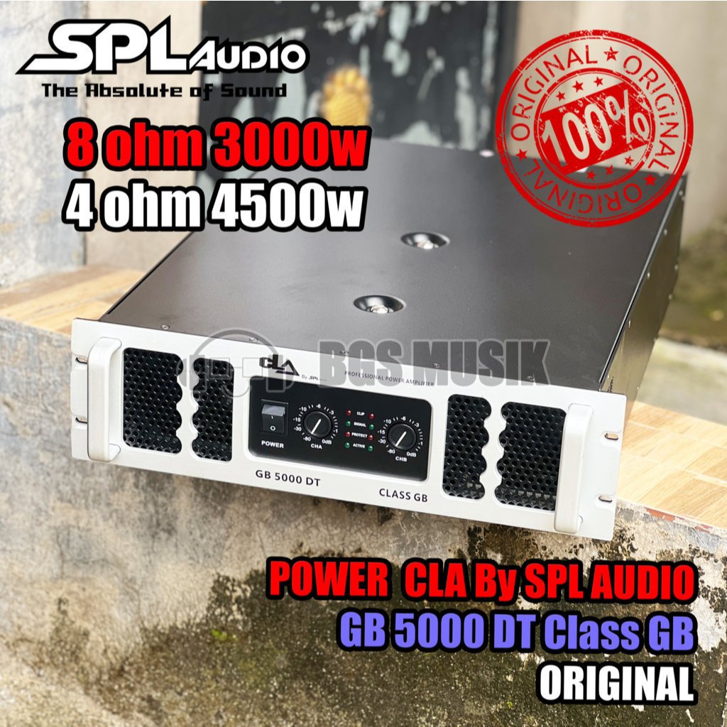 CLA By SPL Audio Power Amplifier Tipe GB 5000 DT - Power CLA By SPL AUDIO GB5000DT