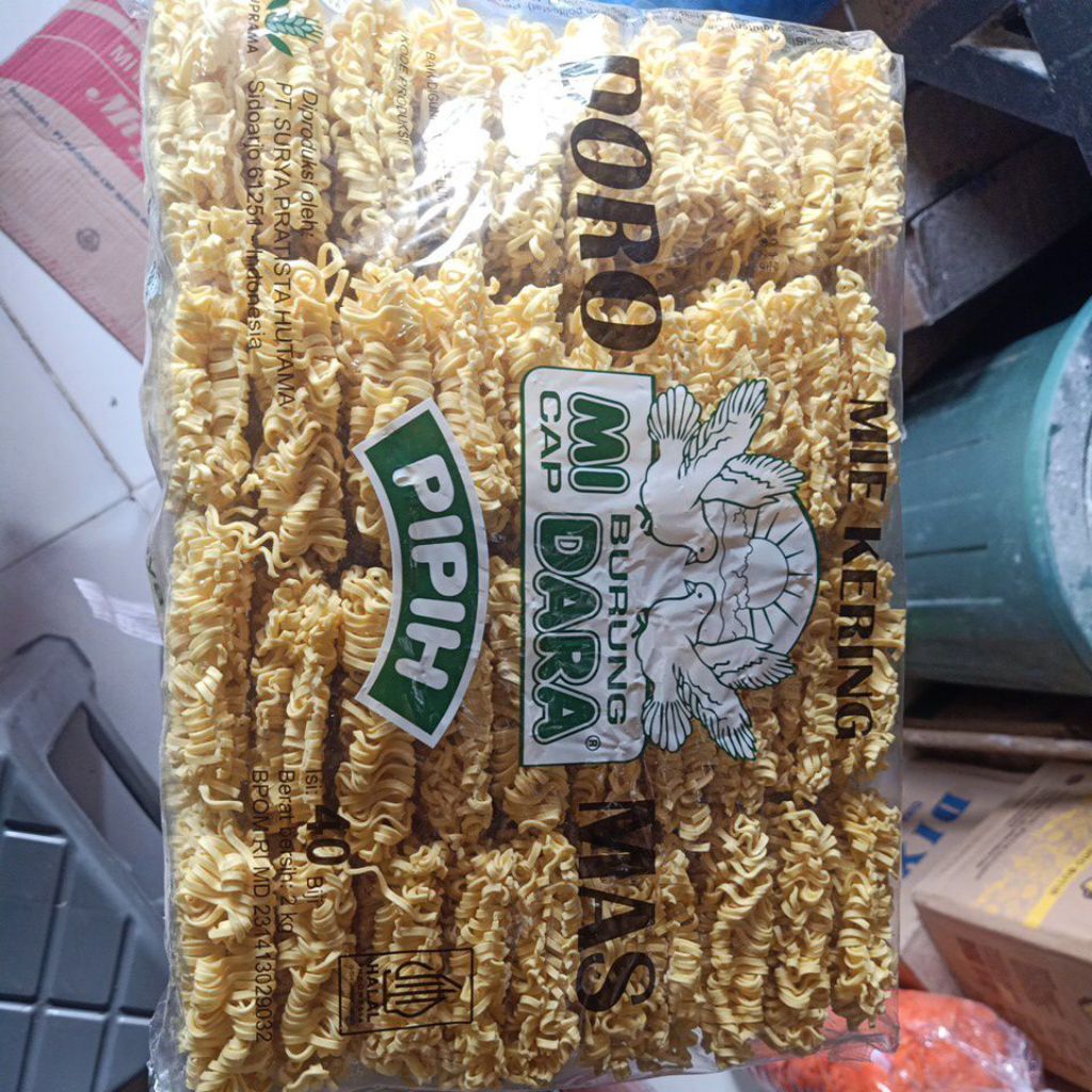 mie kerimg doro mas pipih mi cap burung dara 2kg