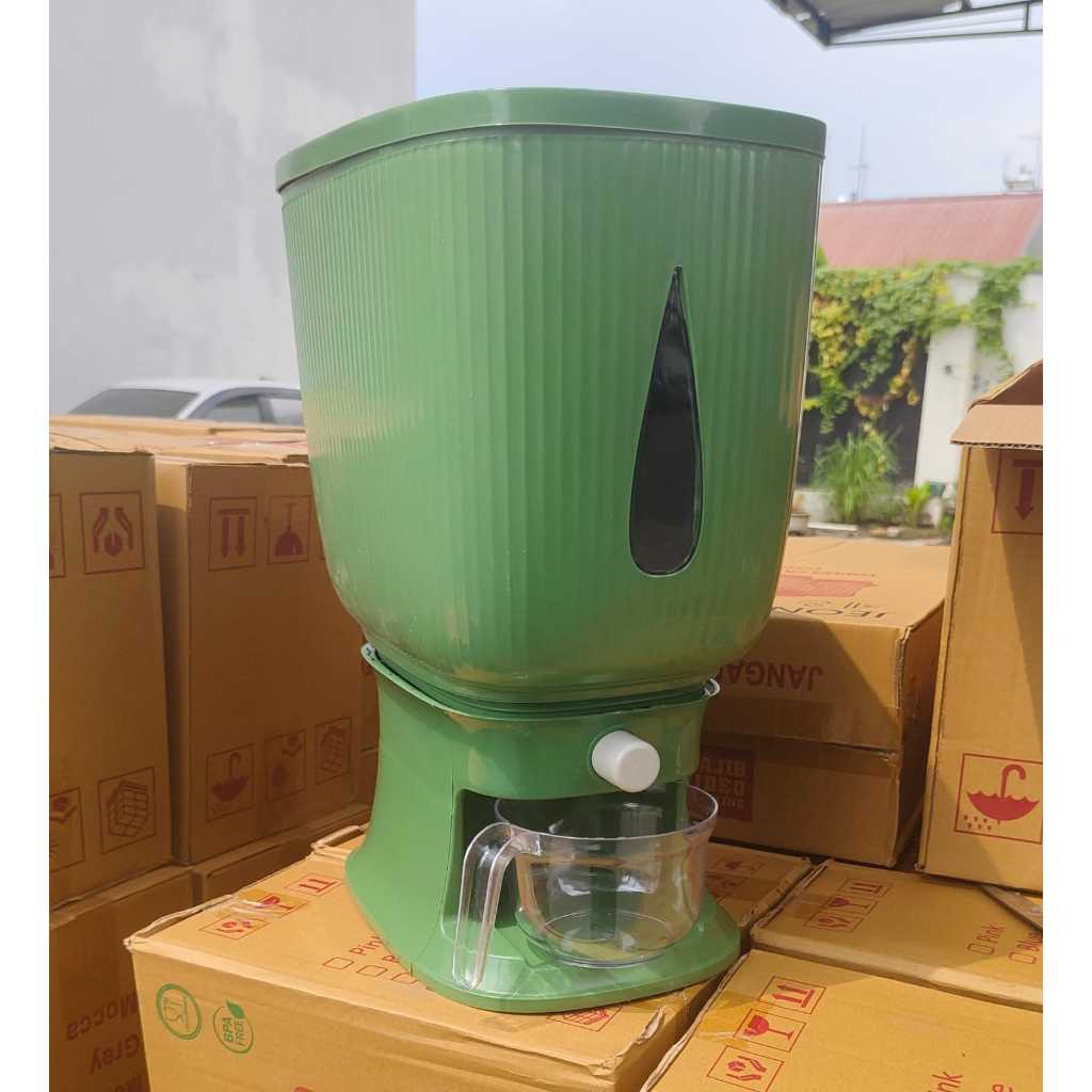 Dispenser Beras 10kg / Tempat Penyimpanan Beras Tebal Kokoh Anti Kutu / Rice Box Tempat Beras 10kg