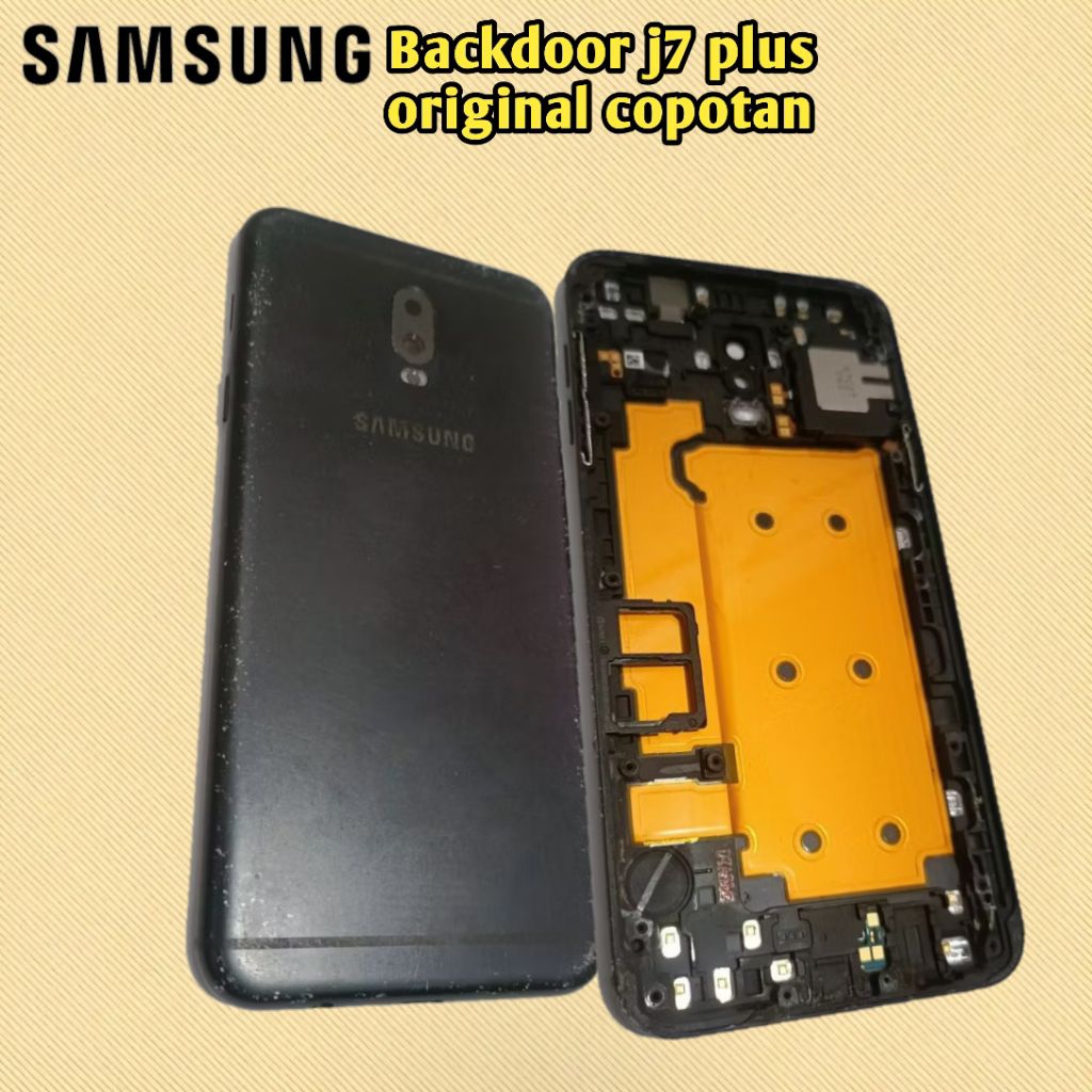 backdoor samsung j7 plus tutup belakang hp samsung j7+