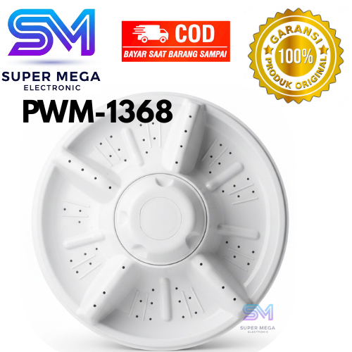 Pulsator Mesin Cuci Polytron PWM 1368 / Pulsator 1368 34 CM Gerigi 10