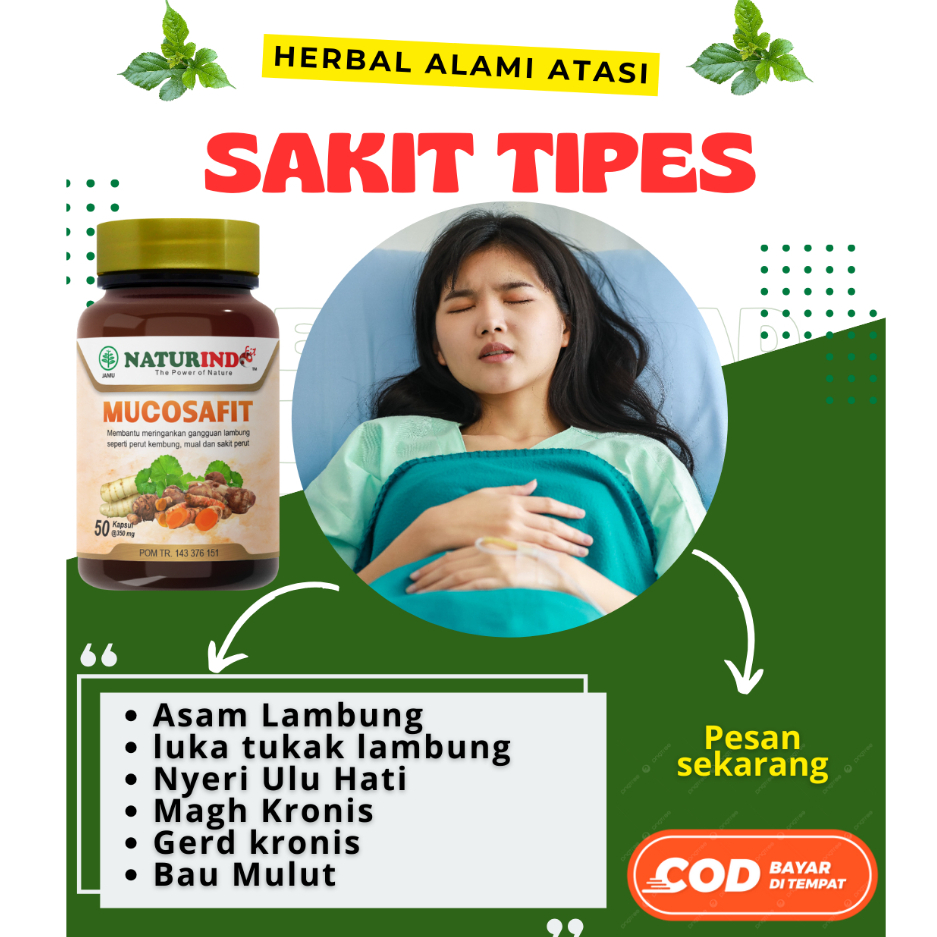 Herbal Obat Tipes Mucosafit Naturindo Herbal Obat Maag Asam Lambung Kronis Tipes