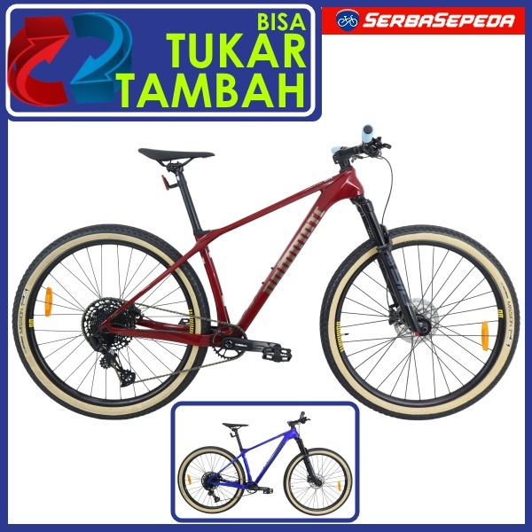 Dominate CXC Elite Sepeda Gunung MTB 29 Inci Frame Carbon Sram