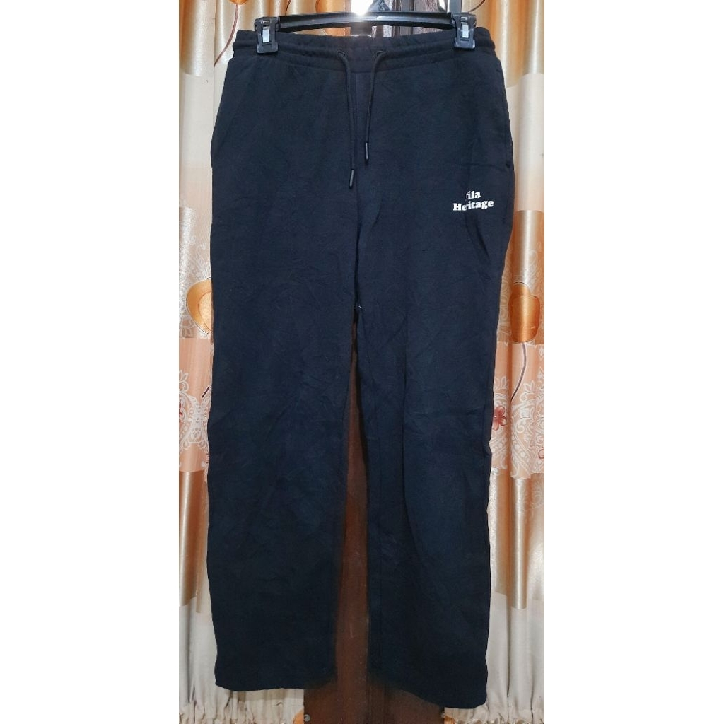 Celana jogger Fila Heritage hitam