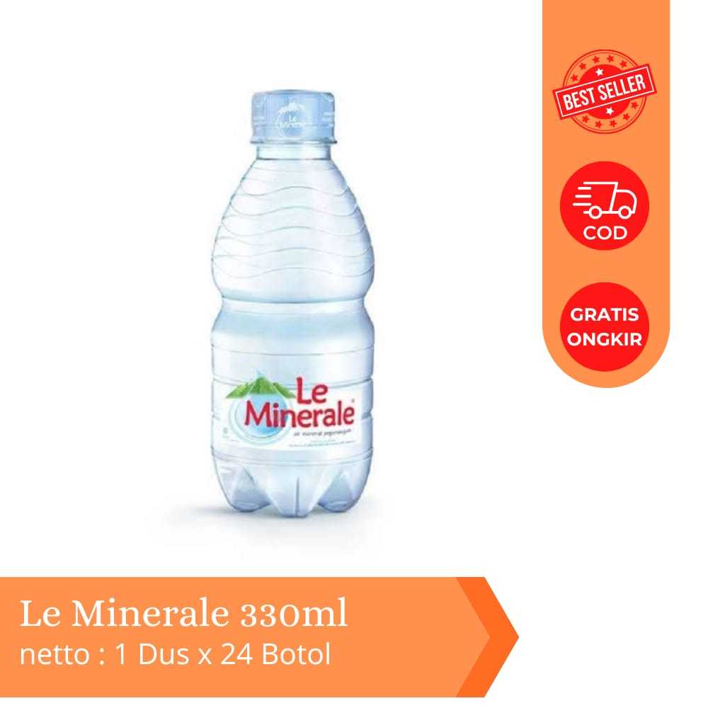 Le Minerale 330 Ml Air Mineral Botol Kecil 1 Dus