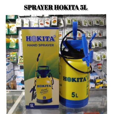 Sprayer 5 Liter Hokita Alat Semprot Semprotan Hama Tanaman Disinfektan / Alat Semprot Tanaman