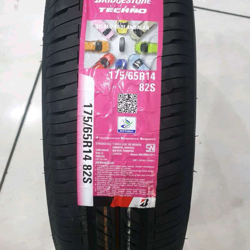 Bridgestone Techno 175/65-14 Ban Ayla Sigra Brio Calya Jazz Swift