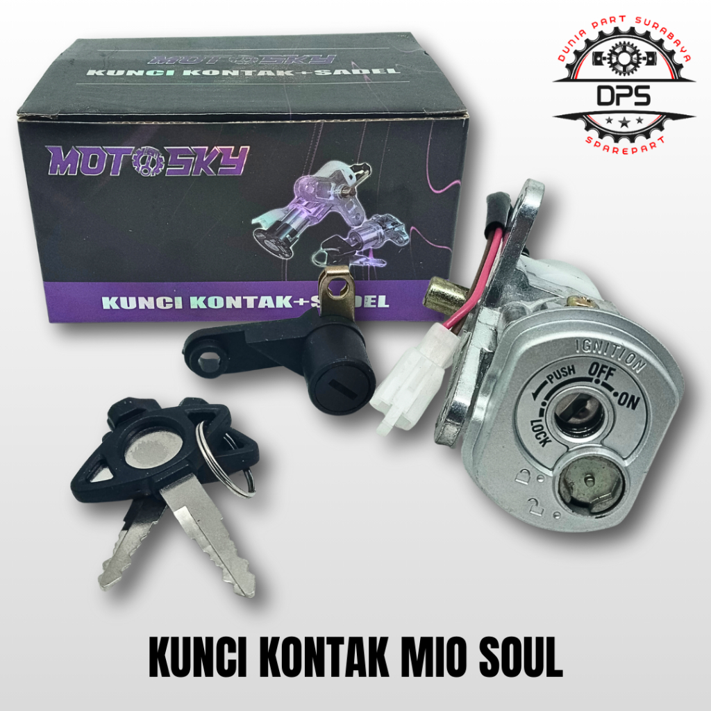 Kunci Kontak Assy Mio Soul Motosky - Kunci Kontak Set Mio Soul Kualitas Original