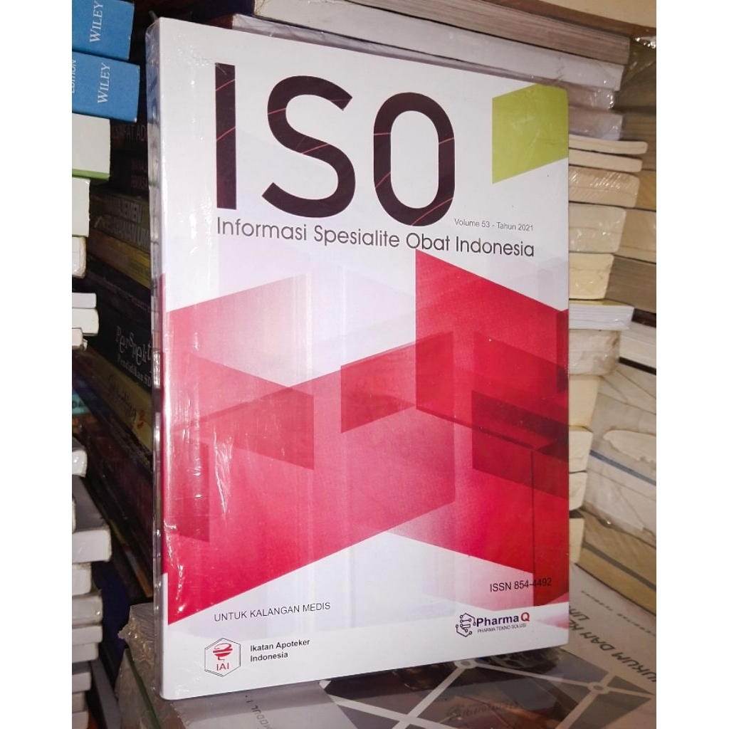 iso informasi spesialis obat Indonesia buku original