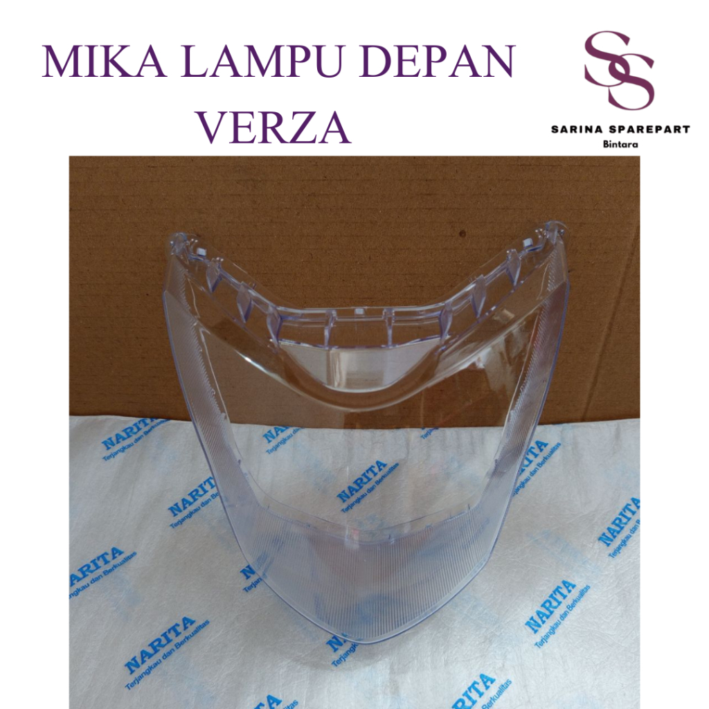 Kaca Mika lampu depan verza 150 2013-2018 mika lampu depan bening verza mika depan verza 150