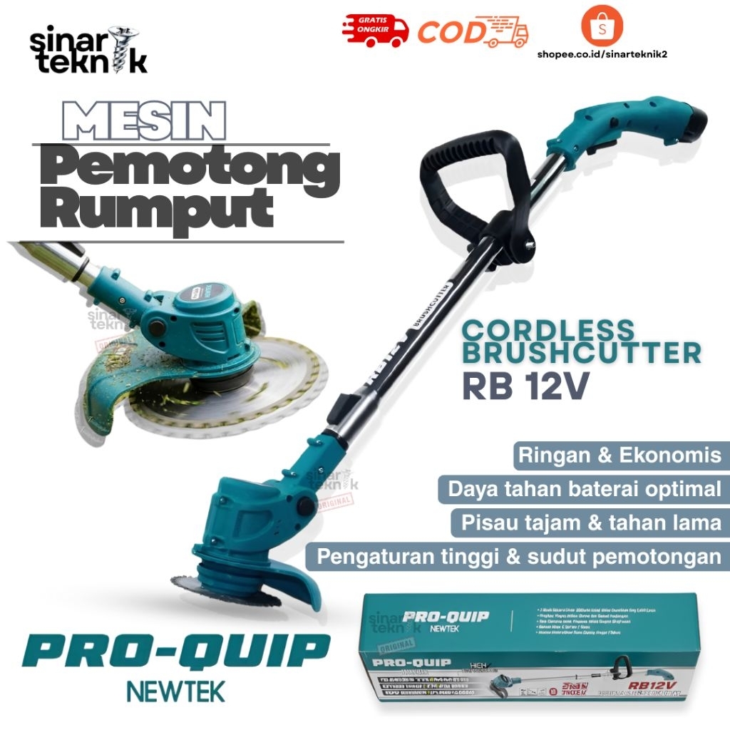 Mesin Potong Rumput Brushcutter ProQuip RB12V Alat Pemotong Rumput