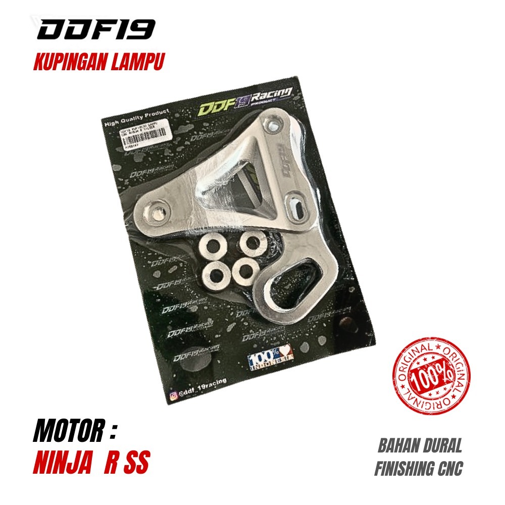 DDF19 Breket Kupingan Lampu Ninja Bahan CNC