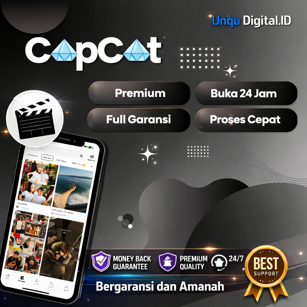 FULL PACK TEMPLATE CAPCUT PREMIUM — Ribuan Template Siap Pakai
