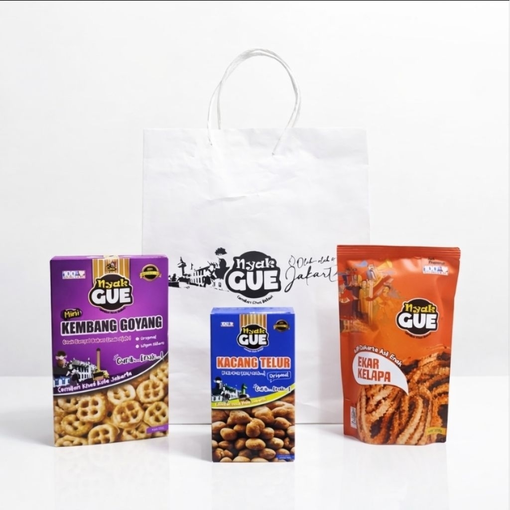 Paket Oleh-Oleh Jakarta Mantan Dateng Mendadak Nyak Gue | Lucu & Unik | Snack Betawi Siap Kirim