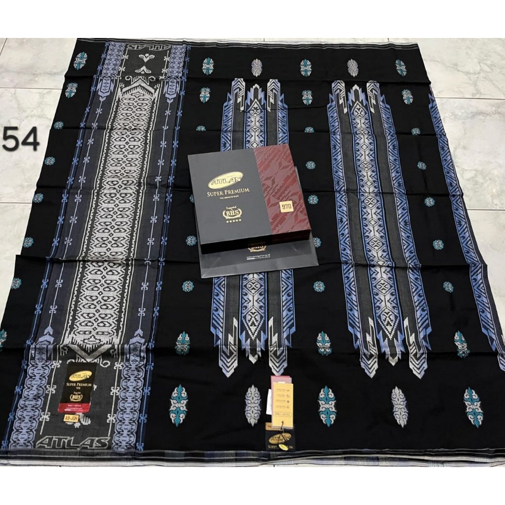 SARUNG ATLAS SUPER PREMIUM SONGKET S.970 GOLD