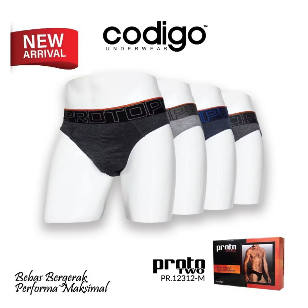 CODIGO  PROTO ONE & TWO CELANA DALAM PRIA// CODIGO PROTO ONE // CODIGO PROTO TWO