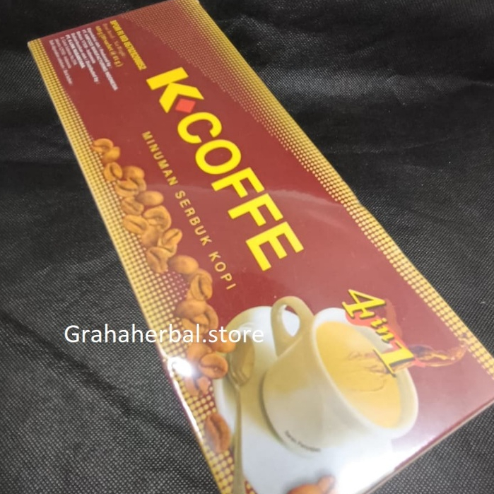 K-coffe Minuman Serbuk Kopi  || K-coffe 4in1 Perbox Isi 20 Sachet