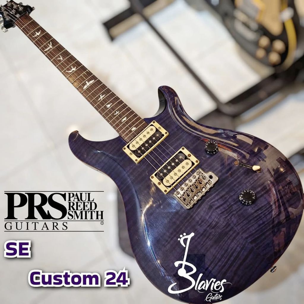 PRS SE Custom 24 Whale Blue Korea Original