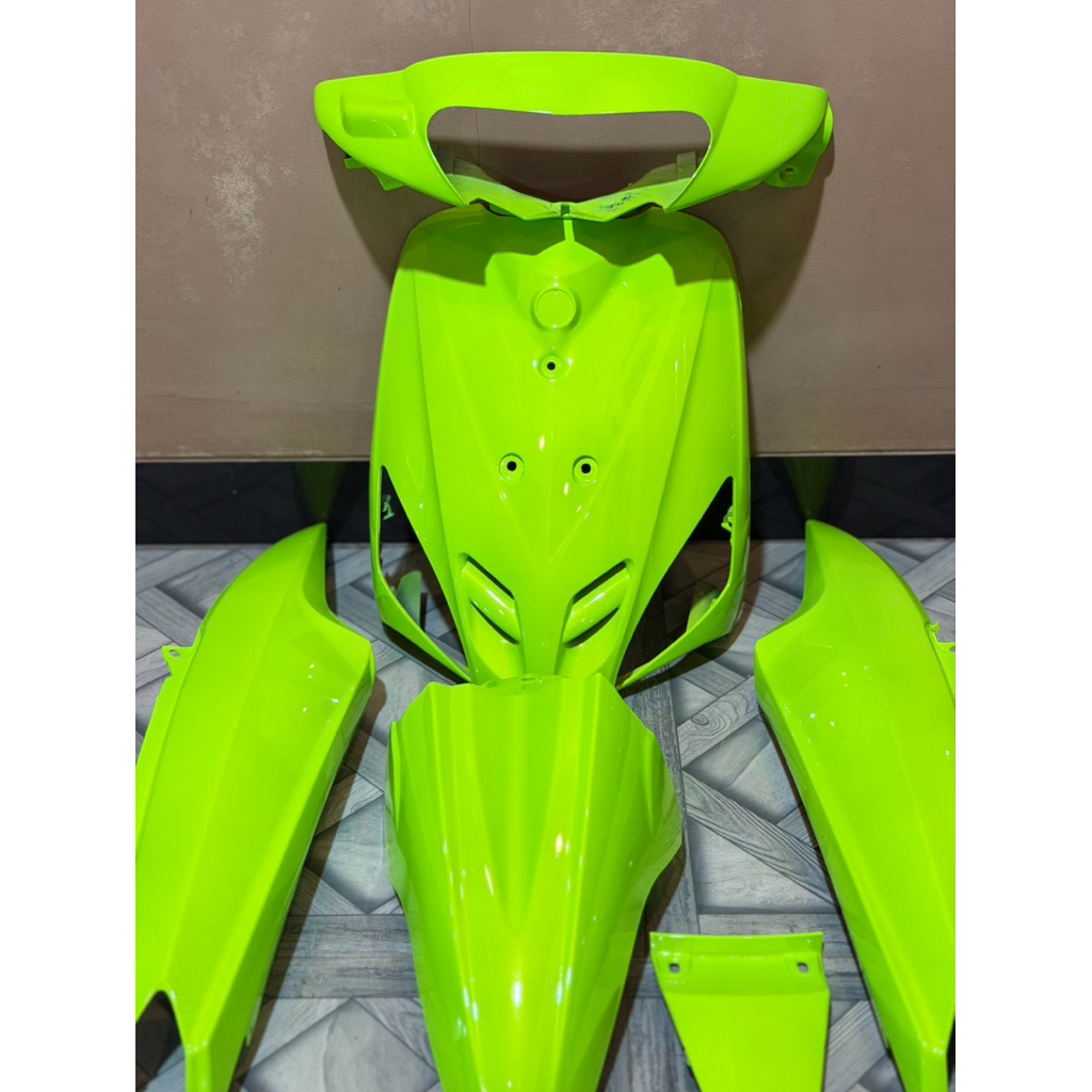 BIGG SALLER PROMO COVER FULL BODY HALUS MIO SPORTY WARNA HIJAU STABILO
