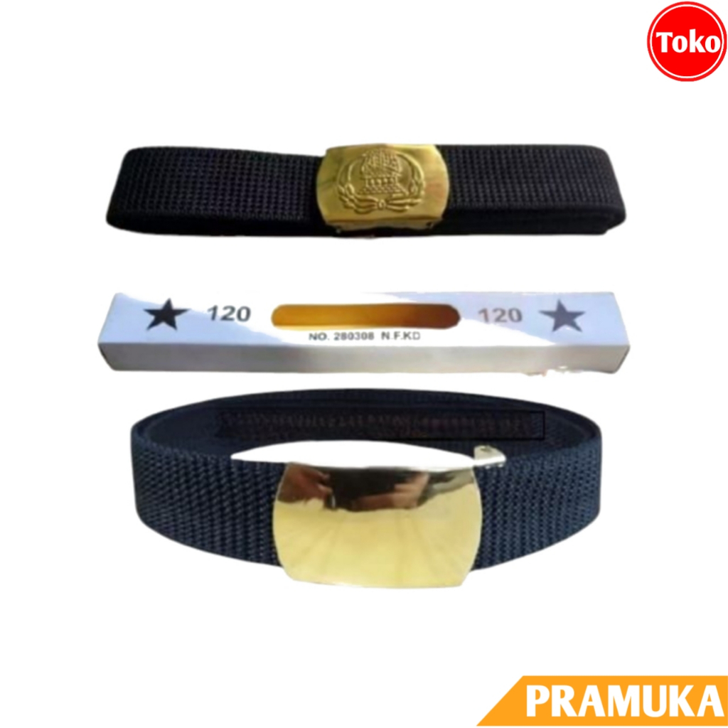 Sabuk Kuningan Korpri ASN / Sabuk Kuningan PDH Polos / Ikat Pinggang Kuningan Polos / Sabuk ASN Korp