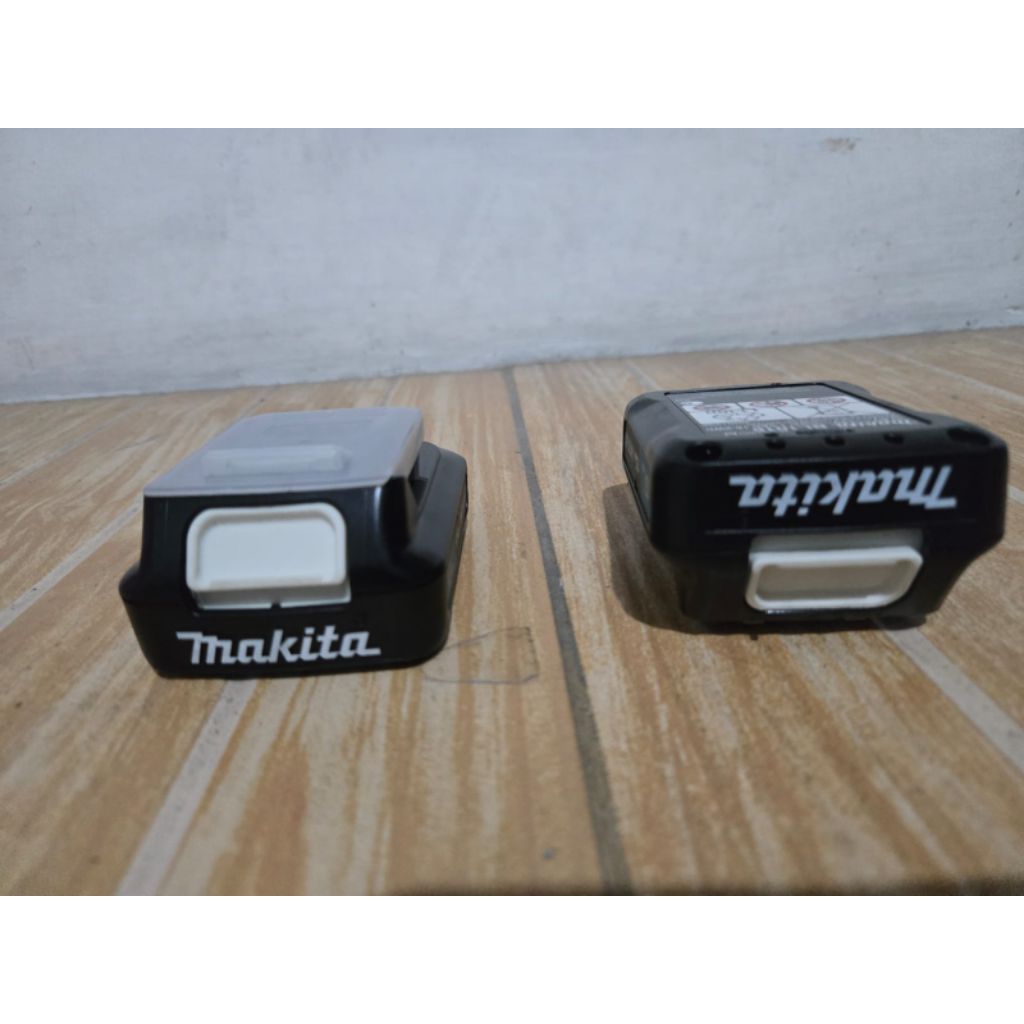 baterai makita bor codless original  12 v Bl 1016