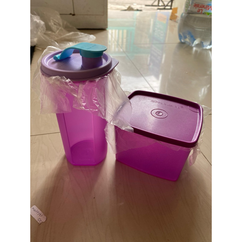 set bekal tupperware