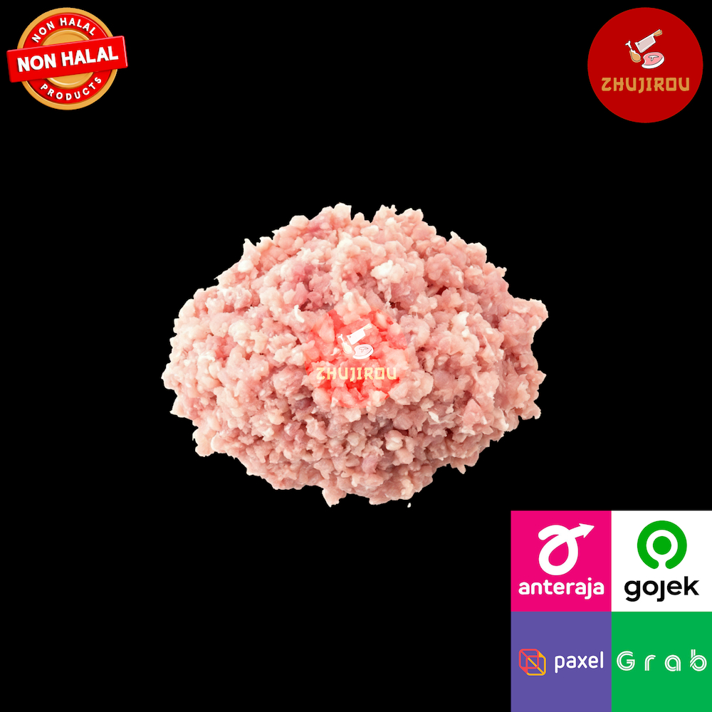 Daging Babi Giling Premium (Minced Pork) - Juich Cocok Bakso / Isian - ZHUJIROU