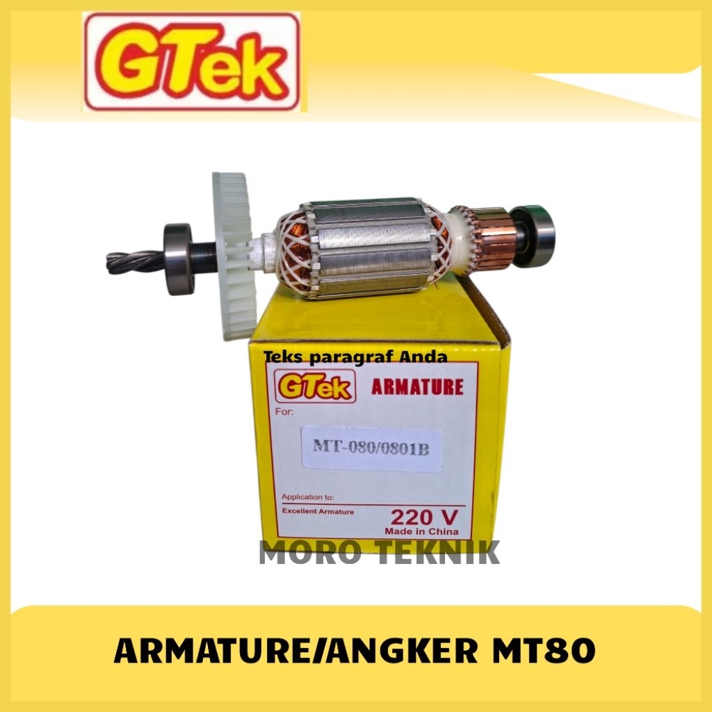 ARMATURE / ANGKER BOR MAKTEC MT80