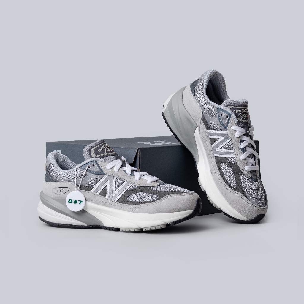 New Balance 990 V6 Grey GS Women