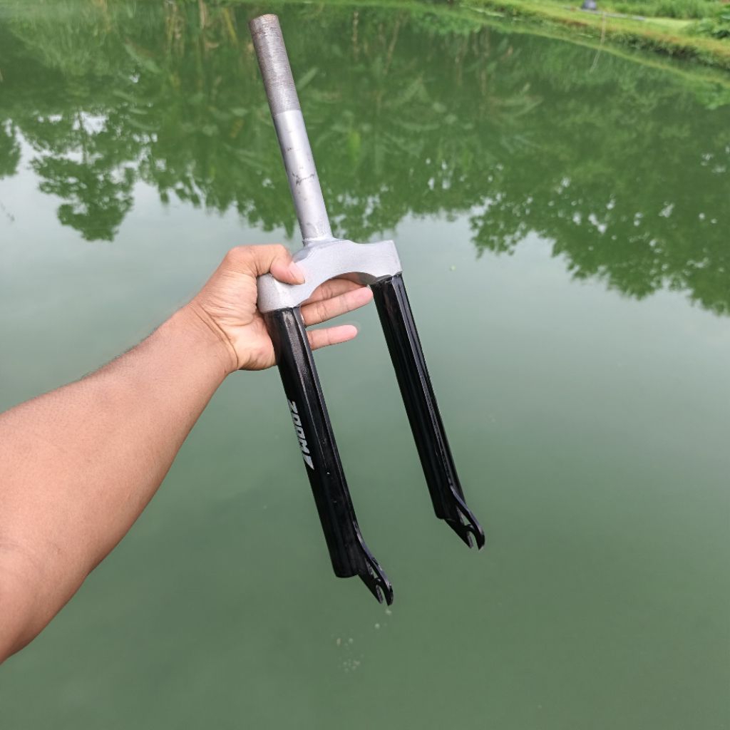 fork bmx zoom drat ulir custom steel