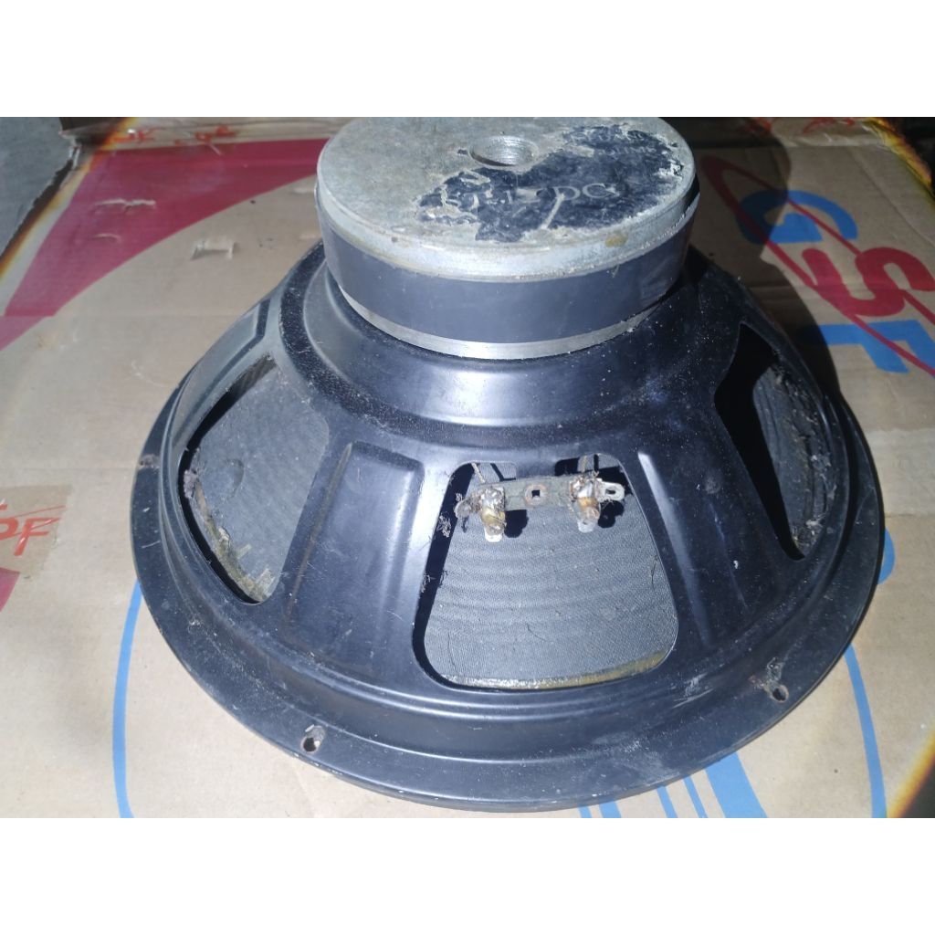 sepeker 12 inch koil 2 inch bekas (rangka)