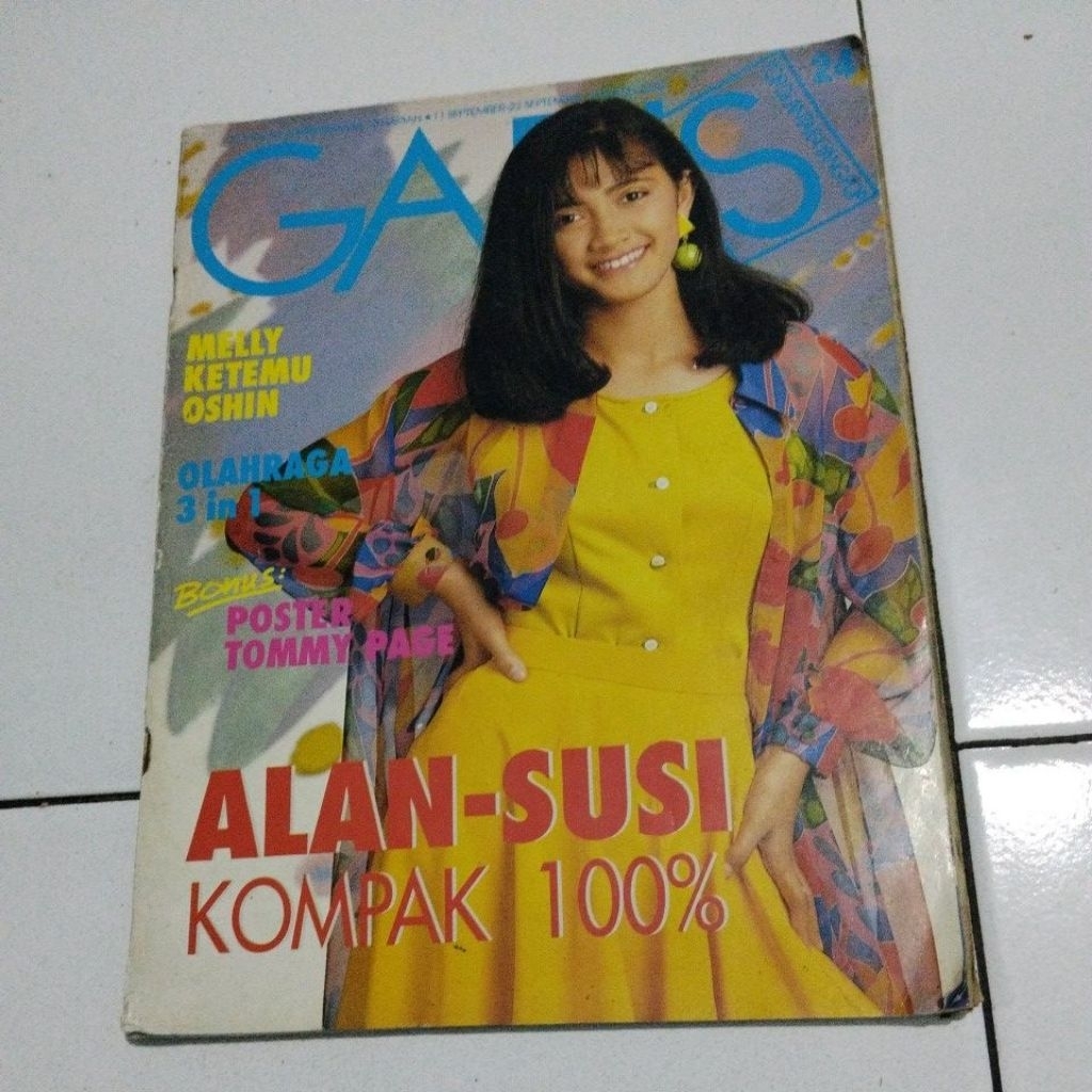 MAJALAH GADIS THN 1992