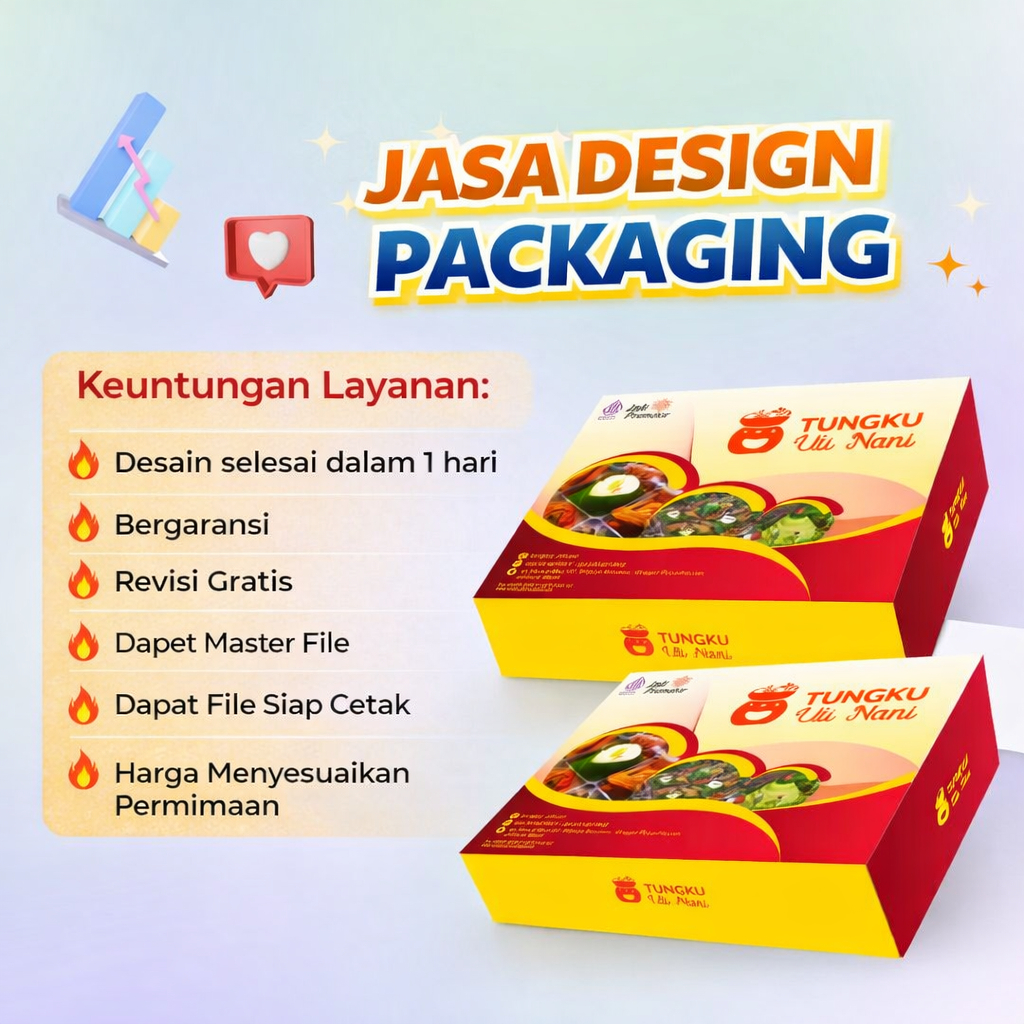 Jasa Desain Packaging Profesional Custom | Design Kemasan Produk Siap Cetak