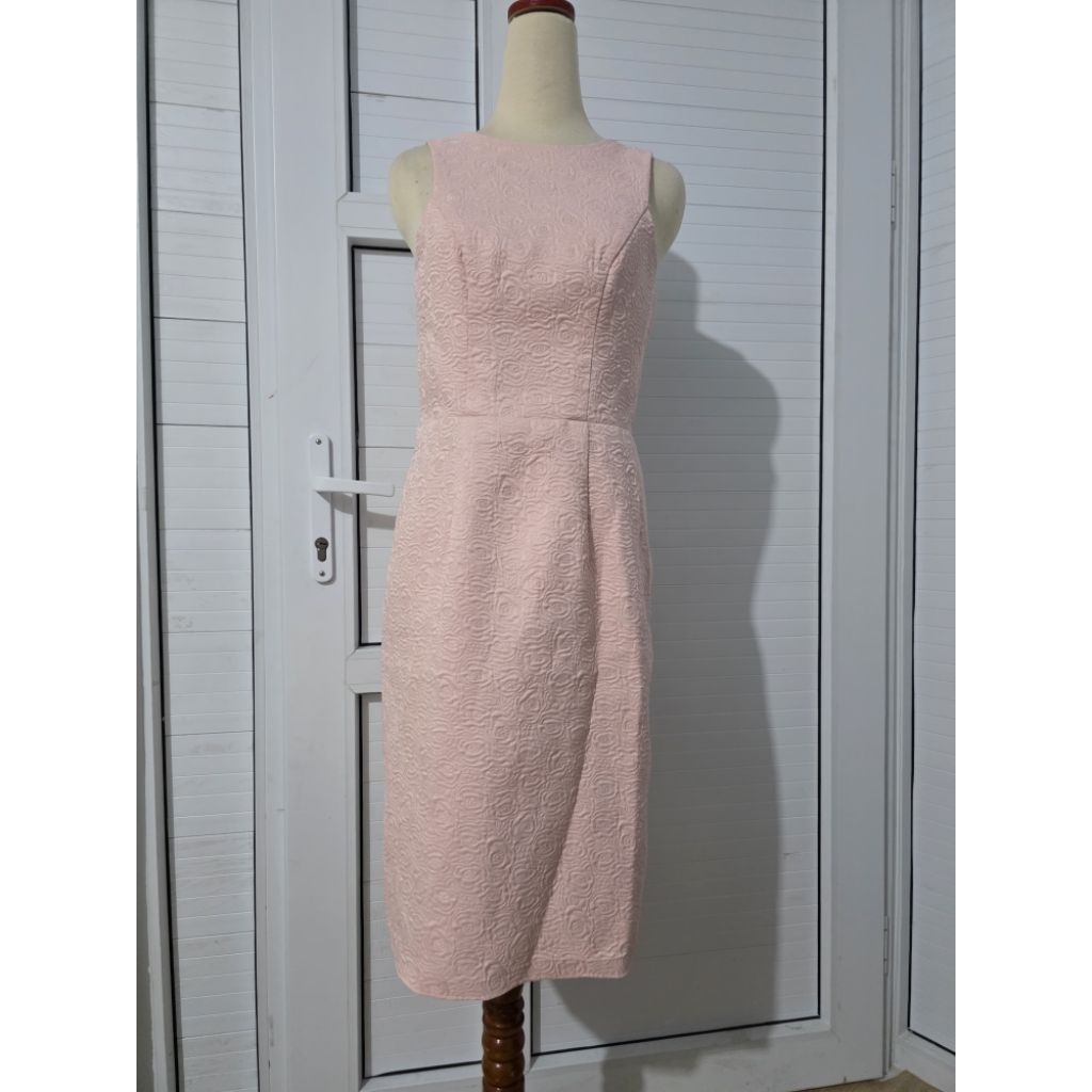 preloved dress pink pastel