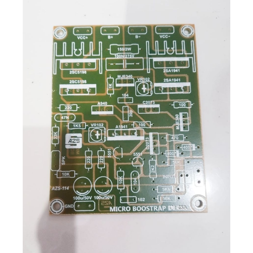 PCB Power Amplifier MICRO BOSTRAP DEF AZS-114